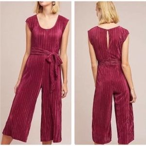 Maeve Burgundy Jumpsuit